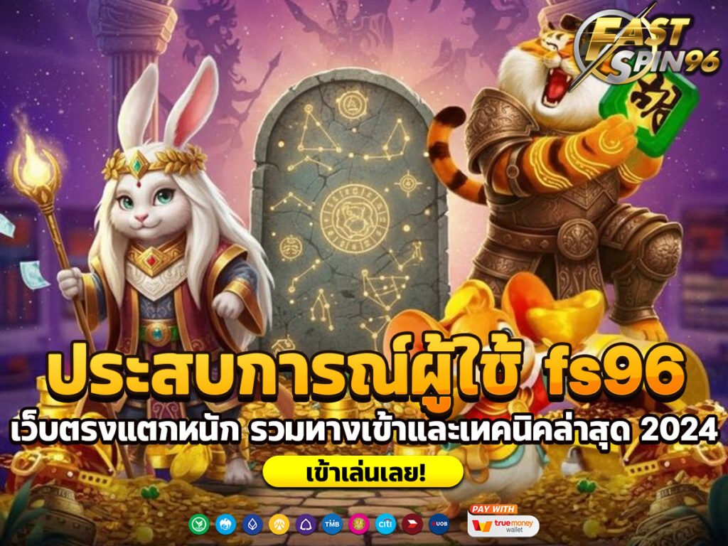 ประสบการณ์ผู้ใช้ fs96